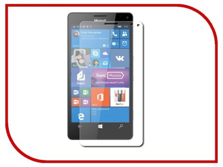 Аксессуар Защитное стекло Microsoft Lumia 950XL 0.3mm 2.5D SkinBox Glossy SP-193