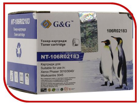 Картридж G&G NT-106R02183 для Xerox Phaser 3010/3040 WorkCentre 3045