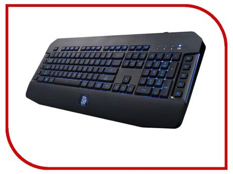 Клавиатура Tt eSports Challenger GO Black KB-VEL-MBBLRU-01 USB