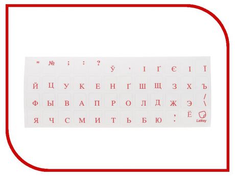 Аксессуар TopON ST-FK-3R наклейка на клавиатуру для ноутбука