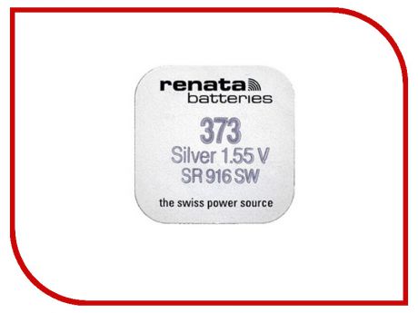 Батарейка R373 - Renata SR916SW (1 штука)
