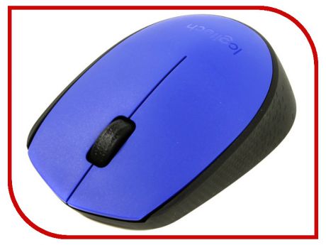 Мышь Logitech M171 Wireless Blue-Black 910-004640