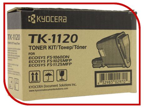 Картридж Kyocera TK-1120 для FS-1060DN/FS-1025MFP/FS-1125MFP Black 1T02M70NX0