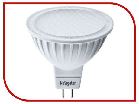 Лампочка Navigator 94 262 NLL-MR16-5-12-3K-GU5.3 (теплый, 3000К)
