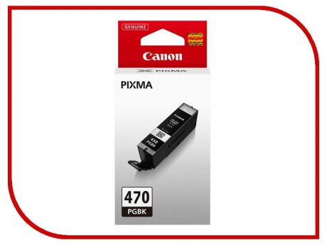 Картридж Canon PGI-470PGBK Black для MG5740/MG6840/MG7740 0375C001