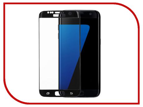 Аксессуар Закаленное стекло Samsung Galaxy S7 DF sColor-05 Black