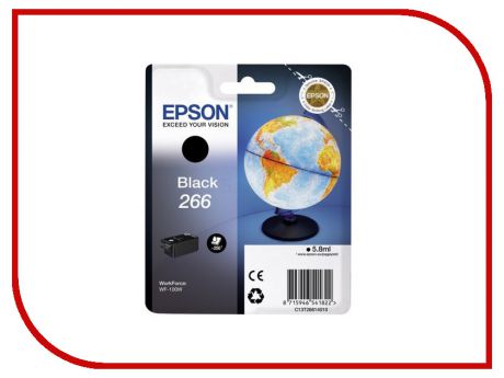 Картридж Epson T266 C13T26614010 Black для WF-100