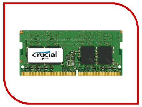 Модуль памяти Crucial DDR4 SO-DIMM 2133MHz PC4-17000 CL15 - 4Gb CT4G4SFS8213