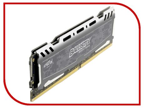 Модуль памяти Crucial Ballistix Sport DDR4 DIMM 2400MHz PC4-19200 CL16 - 8Gb BLS8G4D240FSB