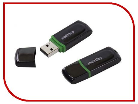 USB Flash Drive 16Gb - SmartBuy Paean Black SB16GBPN-K