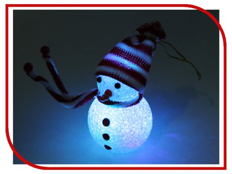 Новогодний сувенир Neon-Night Снеговик 513-019