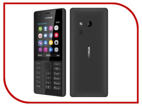 Сотовый телефон Nokia 216 Dual Sim Black