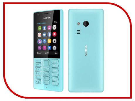 Сотовый телефон Nokia 216 Dual Sim Blue