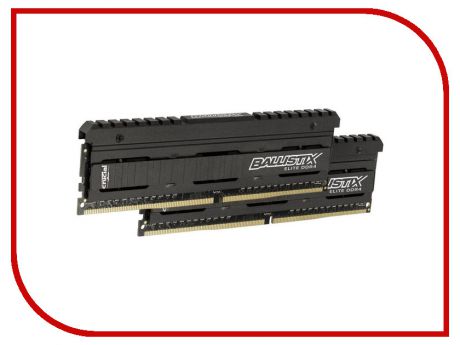 Модуль памяти Crucial Ballistix Elite DDR4 UDIMM 2666MHz PC4-21300 - 8Gb KIT (2x4Gb) BLE2C4G4D26AFEA