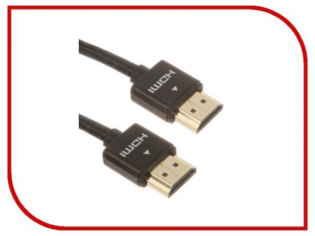 Аксессуар HQ HDMI-HDMI Slim Version 1m CABLE-34000BS10