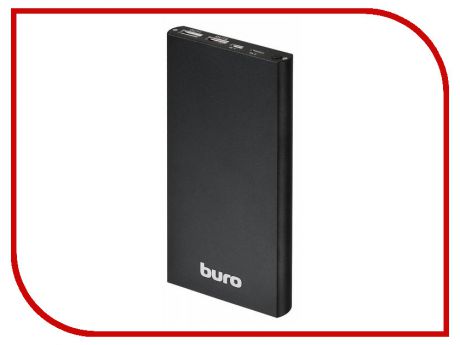 Аккумулятор Buro Power Bank 12000mAh Black RA-12000-AL-BK