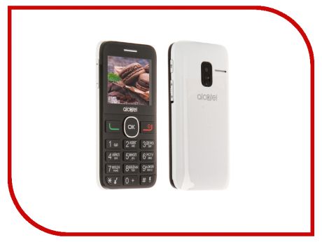 Сотовый телефон Alcatel OneTouch 2008G Black-Pure White