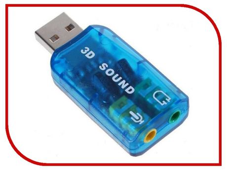 Звуковая карта C-media USB Trua3D