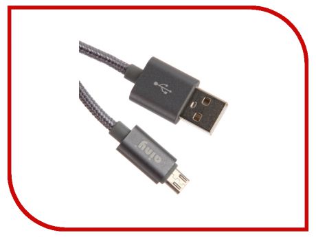 Аксессуар Ainy Micro USB FA-064K Grey