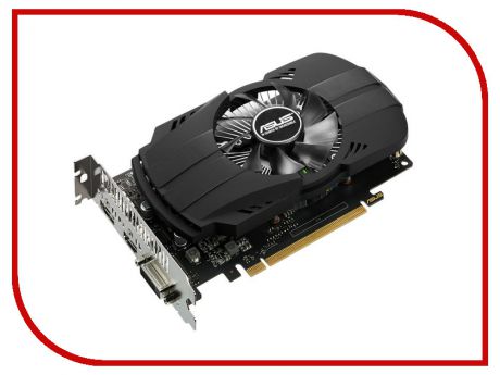 Видеокарта ASUS GeForce GTX 1050 Ti Phoenix 1290Mhz PCI-E 3.0 4096Mb 7008Mhz 128 bit DVI HDMI HDCP PH-GTX1050TI-4G / 90YV0A70-M0NA00