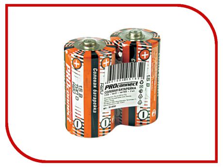 Батарейка ProConnect R20 30-0050 (2 штуки)