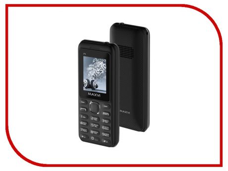 Сотовый телефон Maxvi P1 Black