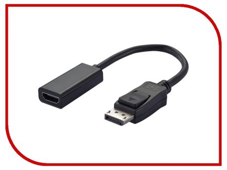 Аксессуар Greenconnect Greenline Active DisplayPort - HDMI Black GCR-ADP2MHD