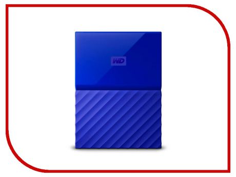 Жесткий диск Western Digital My Passport 4Tb Blue WDBUAX0040BBL-EEUE