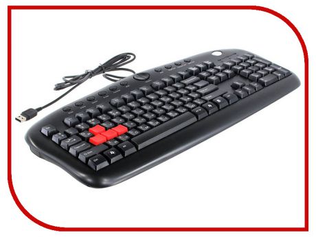 Клавиатура A4Tech KB-28G-1 USB Black