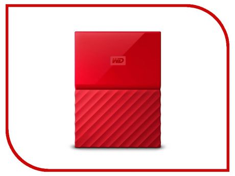 Жесткий диск Western Digital My Passport 4Tb Red WDBUAX0040BRD-EEUE