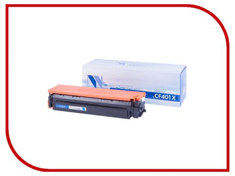 Картридж NV Print CF401X Cyan для HP LaserJet Color Pro M252dw/M252n/M274n/M277dw/M277n 2300k
