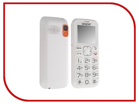 Сотовый телефон Onext Care-Phone 5 White 71125