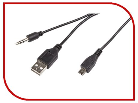 Аксессуар Rexant USB/AUX - MicroUSB 0.5m 18-4290