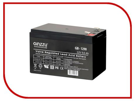 Аккумулятор для ИБП Ginzzu GB-1290