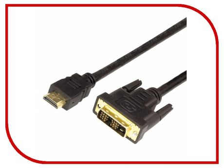 Аксессуар Rexant HDMI - DVI-D 2m Gold 17-6304