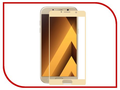 Аксессуар Защитное стекло Samsung Galaxy A3 2017 Mobius 3D Full Cover Gold