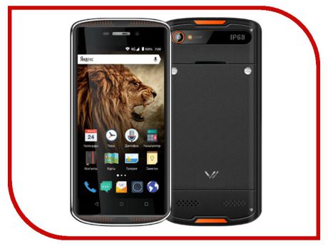 Сотовый телефон Vertex Impress Tor Black-Orange