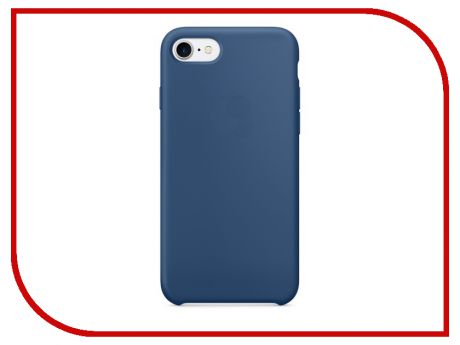 Аксессуар Чехол Krutoff Silicone Case для APPLE iPhone 7 Ocean Blue 10742