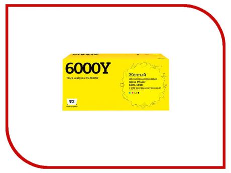 Картридж T2 TC-X6000Y Yellow для Xerox Phaser 6000/6010/WorkCentre 6015 с чипом