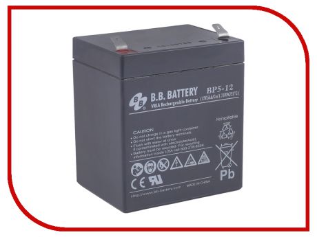 Аккумулятор для ИБП B.B.Battery BP 5-12