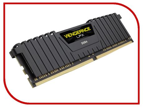Модуль памяти Corsair Vengeance LPX DDR4 DIMM 2400MHz PC4-19200 CL16 - 16Gb CMK16GX4M1A2400C16