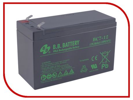 Аккумулятор для ИБП B.B.Battery BC 7-12