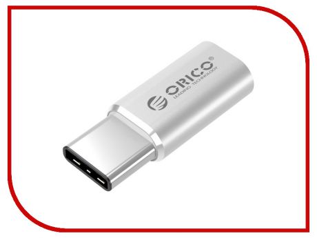 Аксессуар Orico CTM1 Micro to Type-C USB2.0 Adapter Silver