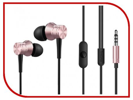 Гарнитура Xiaomi 1More E1009 Piston Fit In-Ear Headphones Pink