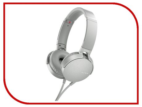 Гарнитура Sony MDR-XB550AP White