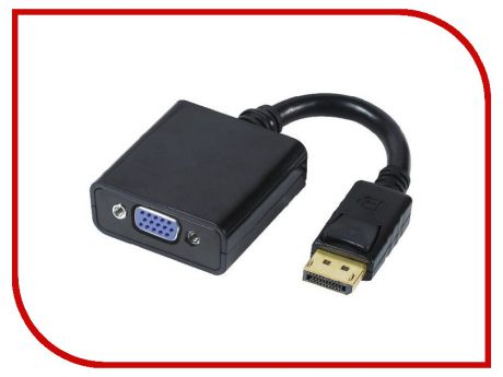 Аксессуар ATcom DisplayPort/M - VGA/F 10cm АТ6851
