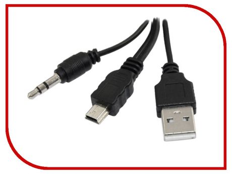 Аксессуар Rexant USB/AUX - miniUSB 0.5m 18-4291