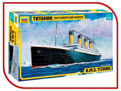 Сборная модель Zvezda Пассажирский лайнер Титаник 9059