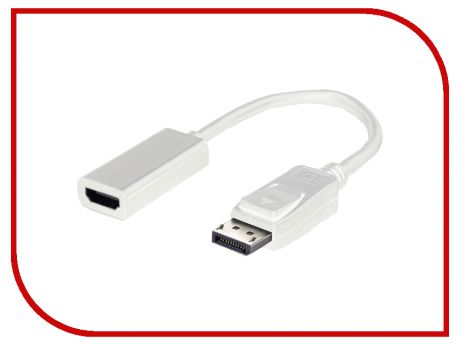 Аксессуар Greenconnect Greenline Active DisplayPort - HDMI White GCR-ADP2MHDW