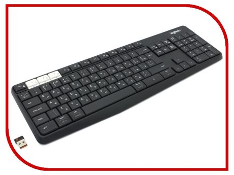 Клавиатура беспроводная Logitech K375s Wireless Multi-Device Keyboard & Stand Black 920-008184